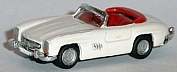 0697 WIKING MB 300 SL Cabrio weiss
