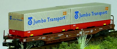 1249 Taschenwagen-Wechselbrcken Jumbo Transport Internet