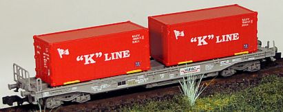 1312 Taschenwagen-Container K-LINE Internet