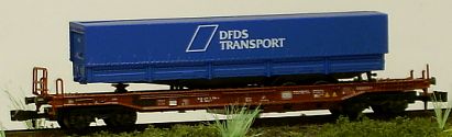 1326 DFDS Planenauflieger-Taschenwagen Internet