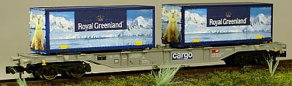 1342 Container-Tragwagen Royal Greenland Internet