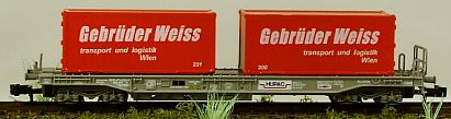 1355 Taschenwagen-Container Gebrueder Weiss Internet