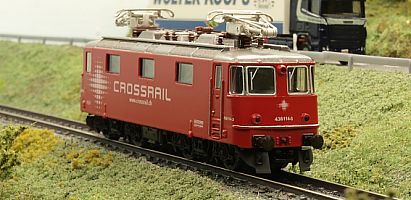 1750 Fleischmann Re 4-4 - 7339 - neuer Anstrich - crossrail Re 436 114-3 Natalie - vorn - Internet