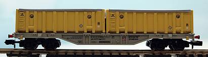 1862 Containertragwagen - Sggmrrs-z 37 85 49 34 003-2 CH-Marti - Internet