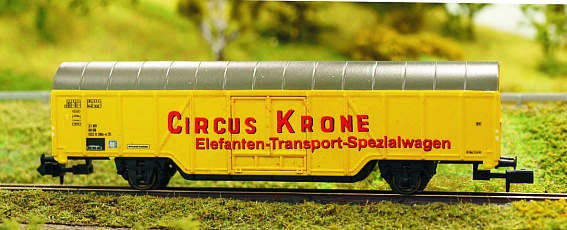 1906 ARNOLD DB Ged. Bauart His - Elefanten - Spezialwagen des Cirkus Krone - Internet gross